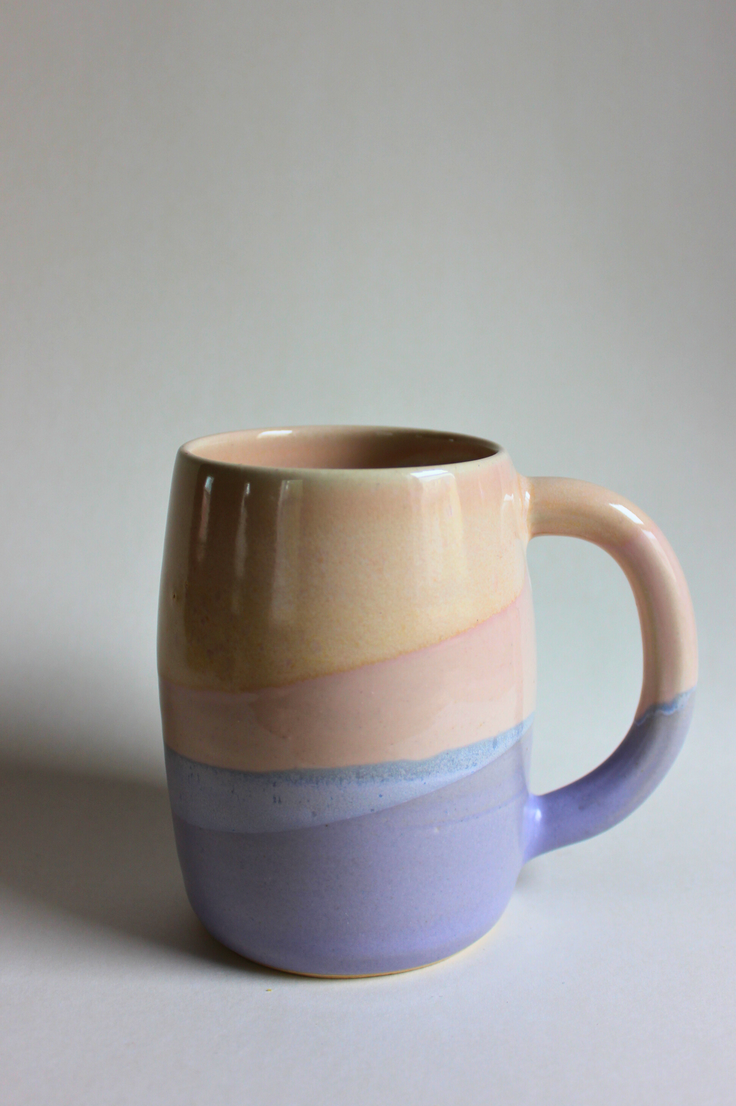 lilac sunrise mug