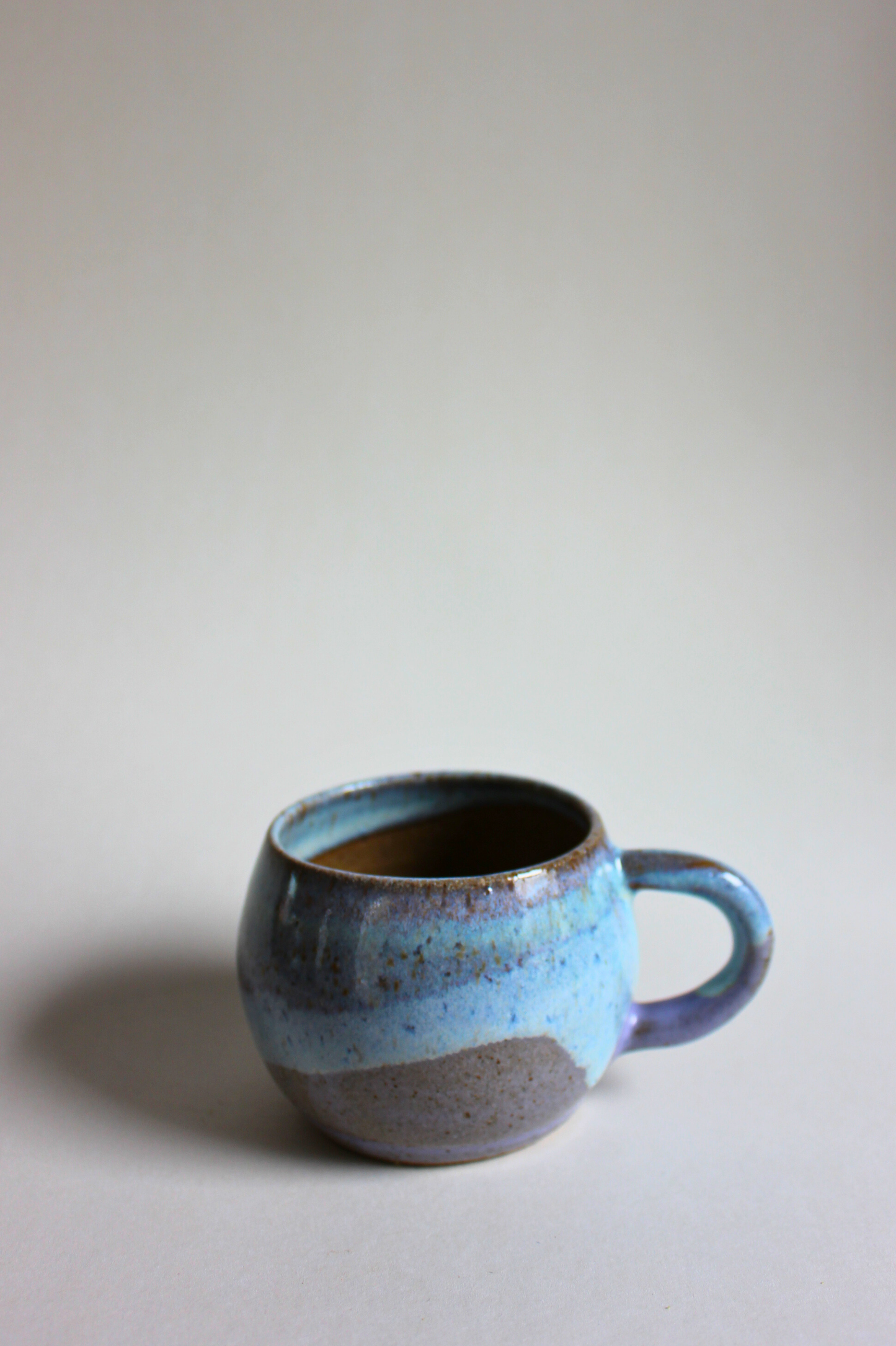mini blue sand espresso mug
