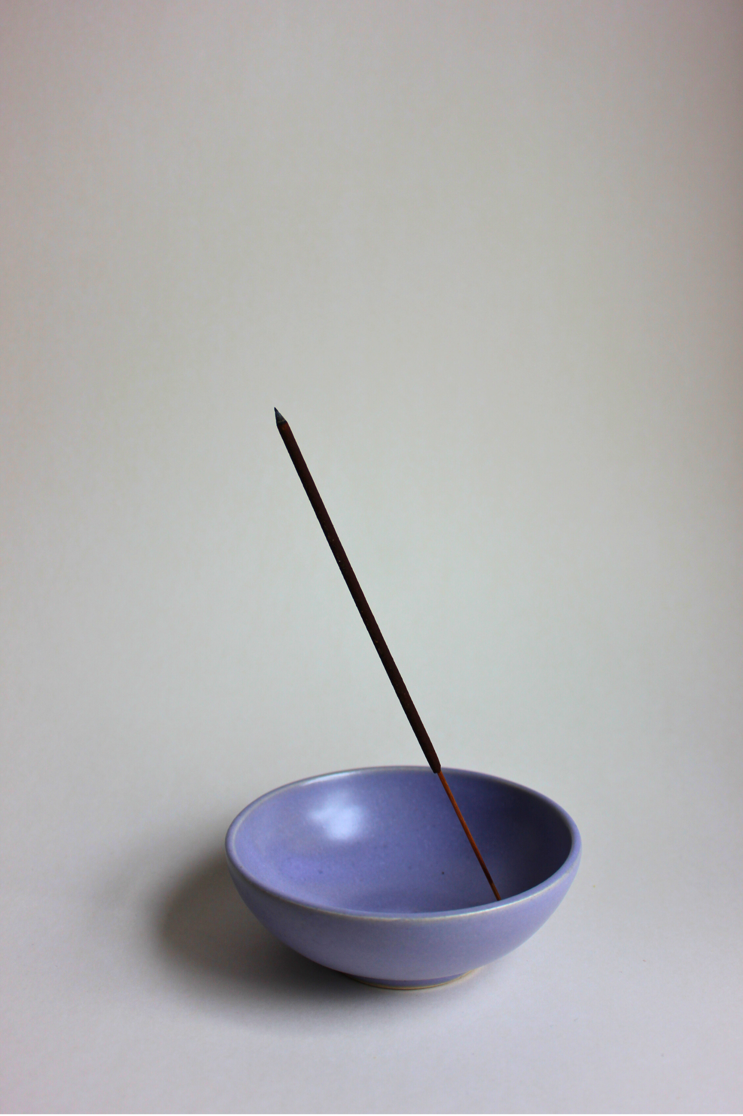 lilac incense bowl