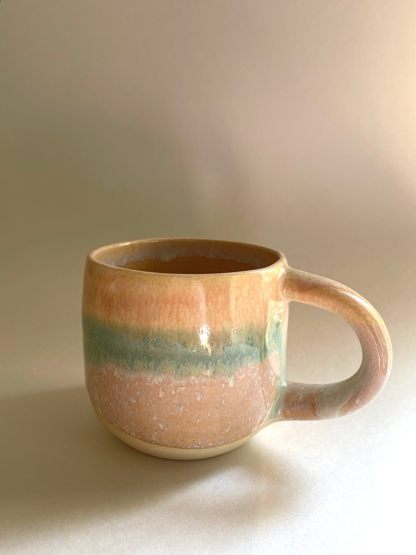 Ocean sunrise mug