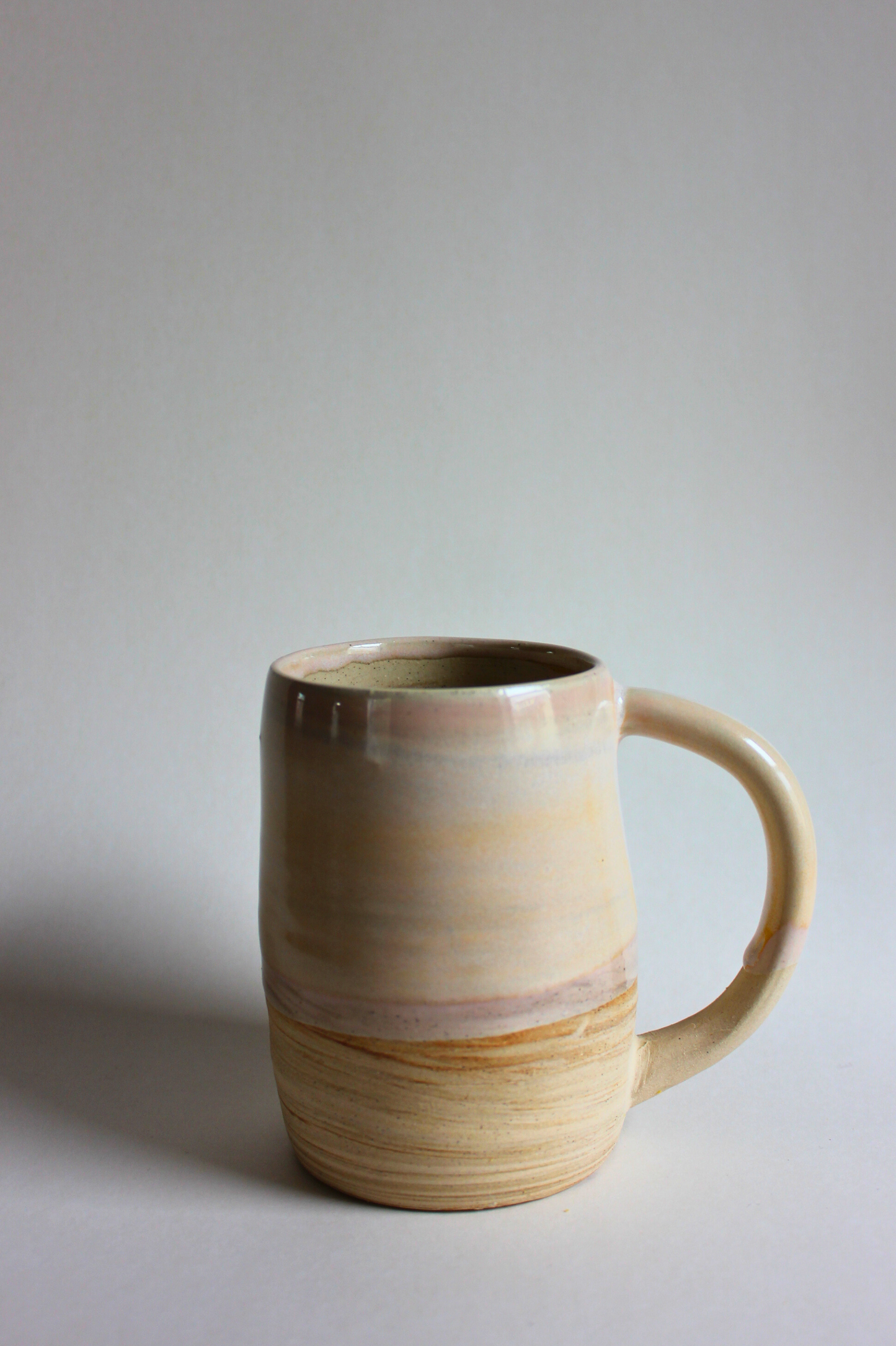 marble sunrise mug