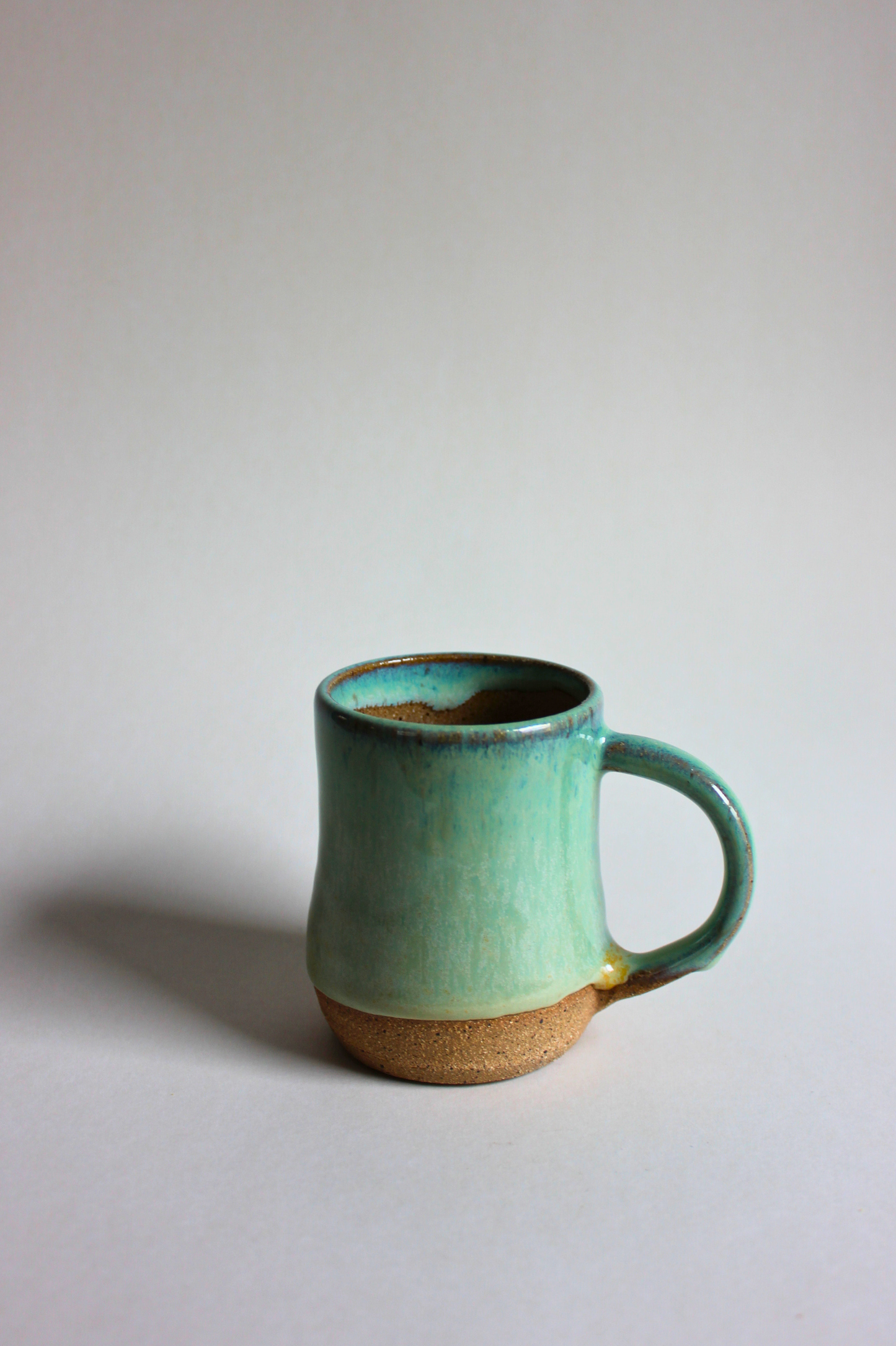 mini sage + sand cortado mug