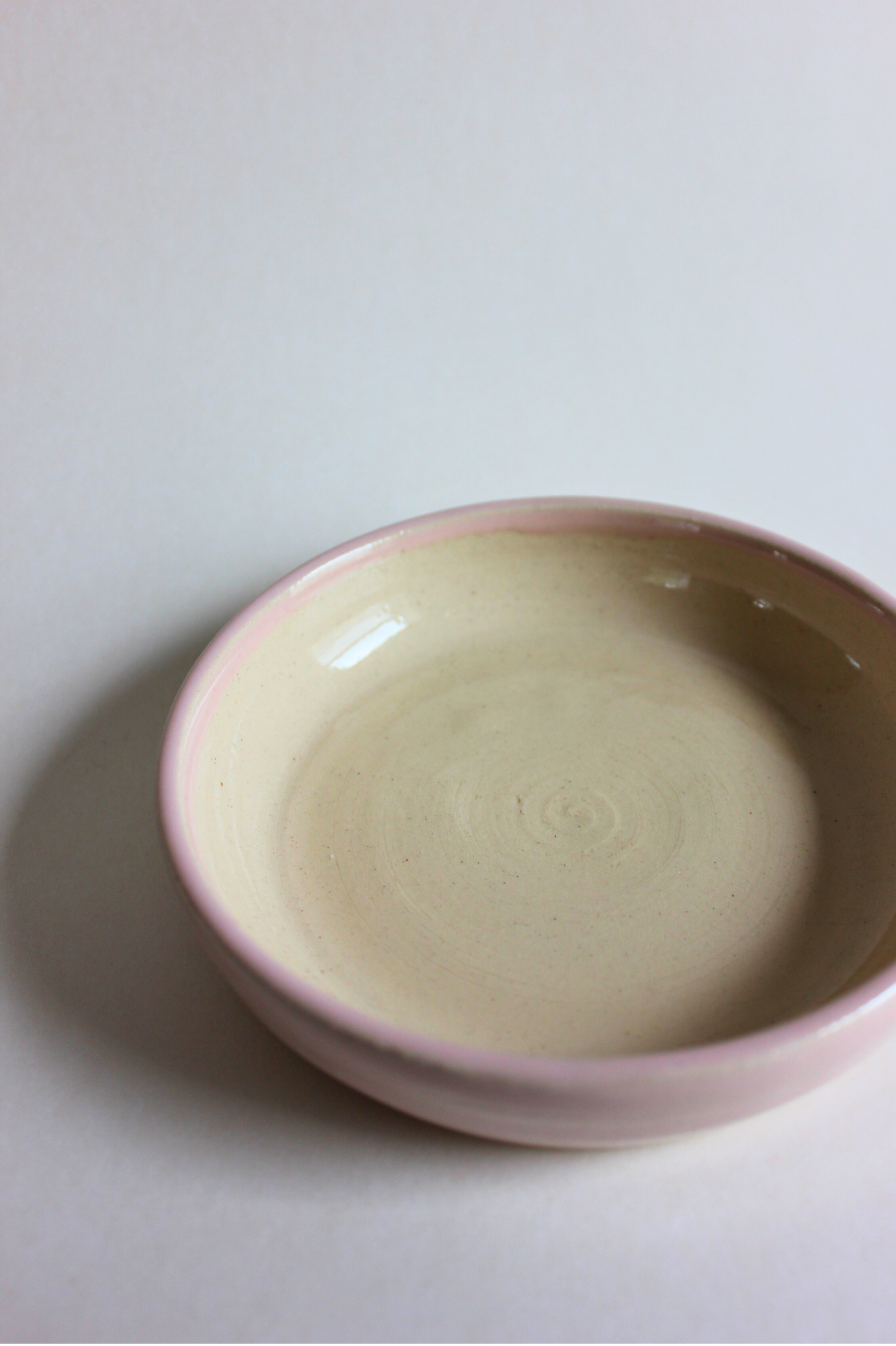 pink toddler bowl
