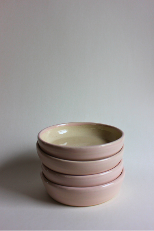 pink toddler bowl