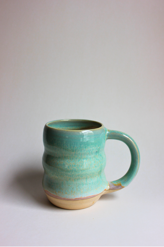 sage float bubble mug