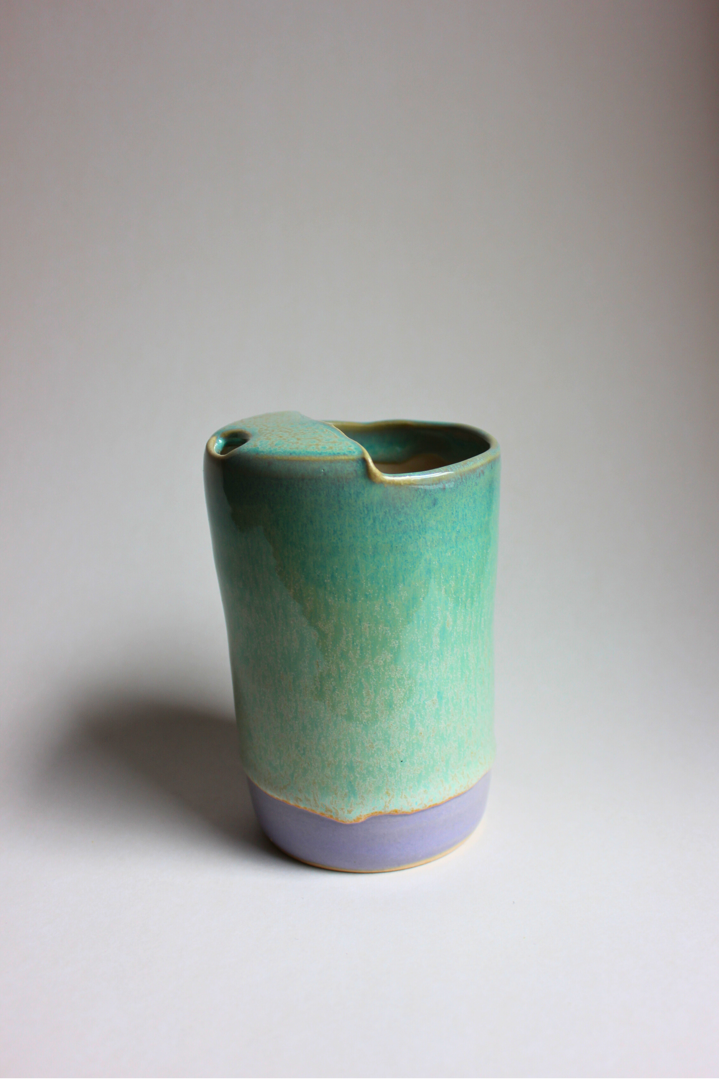 seafoam + lavender travel cup no.2