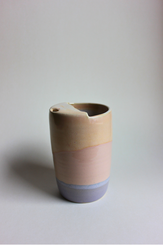 sunrise & lilac travel cup no.1